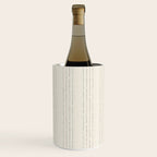 Lines #5 (Cream & Gray) Wine Chiller Gallery Image 1