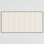 Lines #5 (Cream & Gray) Desk Mat Gallery Image 3