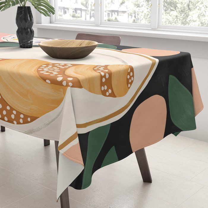 Coffee and Croissant Tablecloth Gallery Image 3