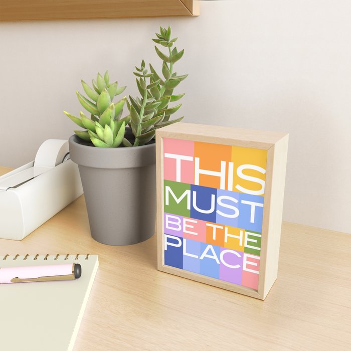 This Must Be The Place Mini Art Print Gallery Image 2
