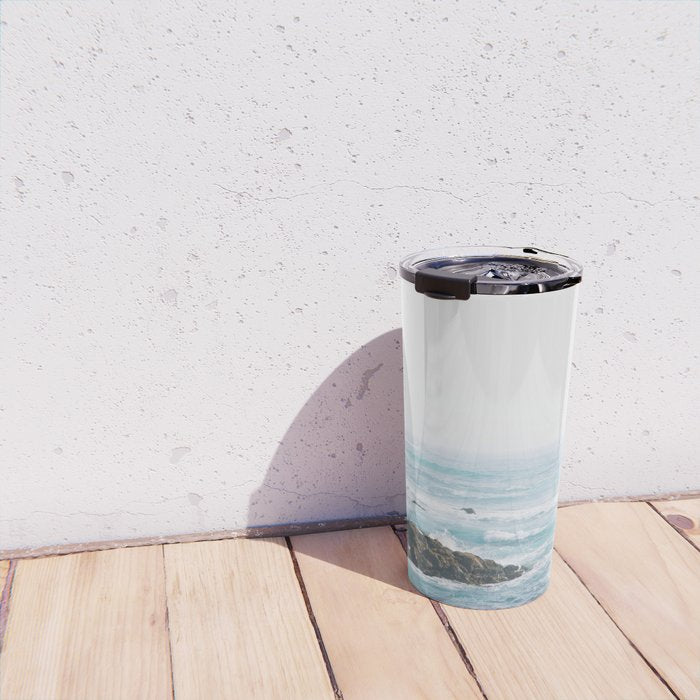 Monterey Coast - Minimalist Ocean Photography Travel Mug Gallery Image 4