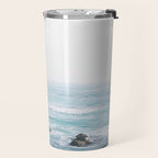 Monterey Coast - Minimalist Ocean Photography Travel Mug Gallery Image 2