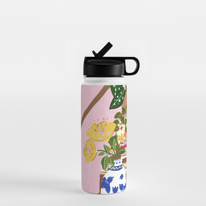 Bohemian stairs Water Bottle Gallery Image 1