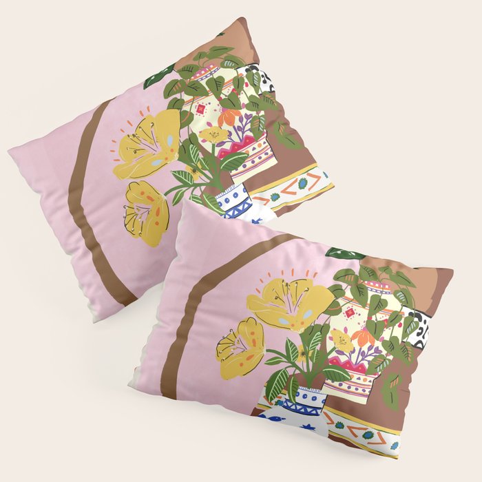 Bohemian stairs Pillow Sham Gallery Image 3