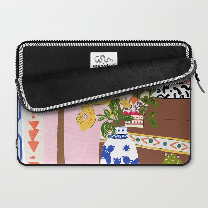 Bohemian stairs Laptop Sleeve Gallery Image 2