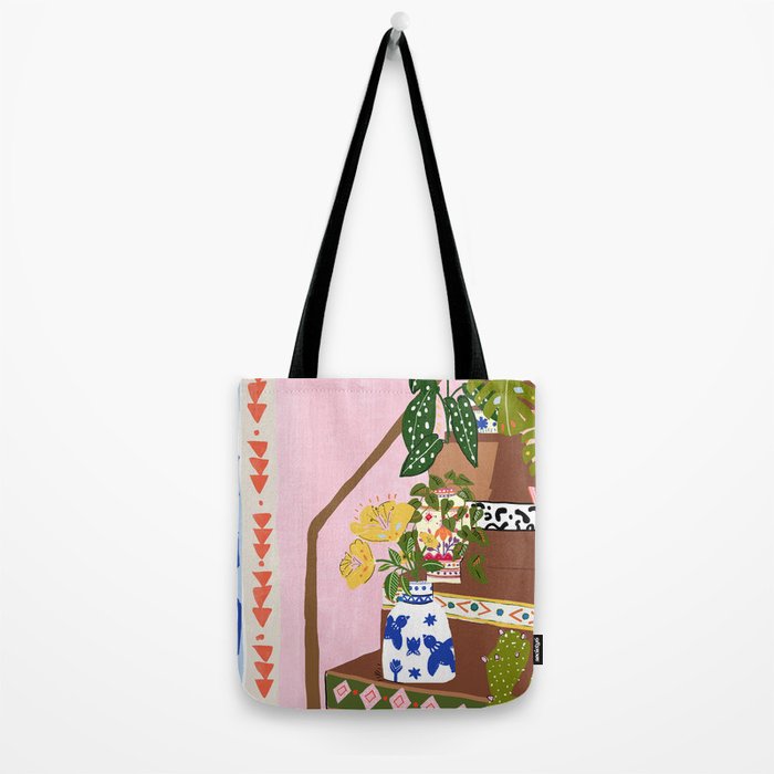 Bohemian stairs Tote Bag Gallery Image 2