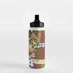 Bohemian stairs Water Bottle Gallery Image 2