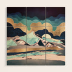 Indigo Spring Wood Wall Art Gallery Image 1