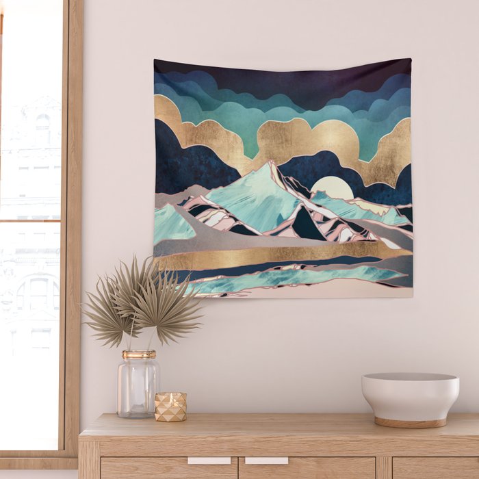 Indigo Spring Wall Tapestry Gallery Image 2
