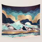 Indigo Spring Wall Tapestry Gallery Image 4