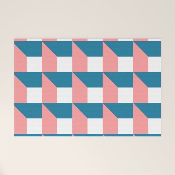 Modern Geometric 50 Welcome Mat Gallery Image 1