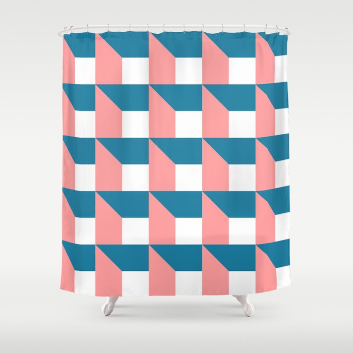 Modern Geometric 50 Shower Curtain Gallery Image 1