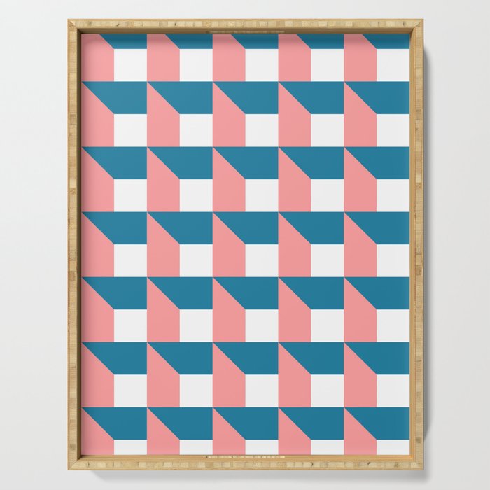 Modern Geometric 50 Serving Tray Gallery Image 1