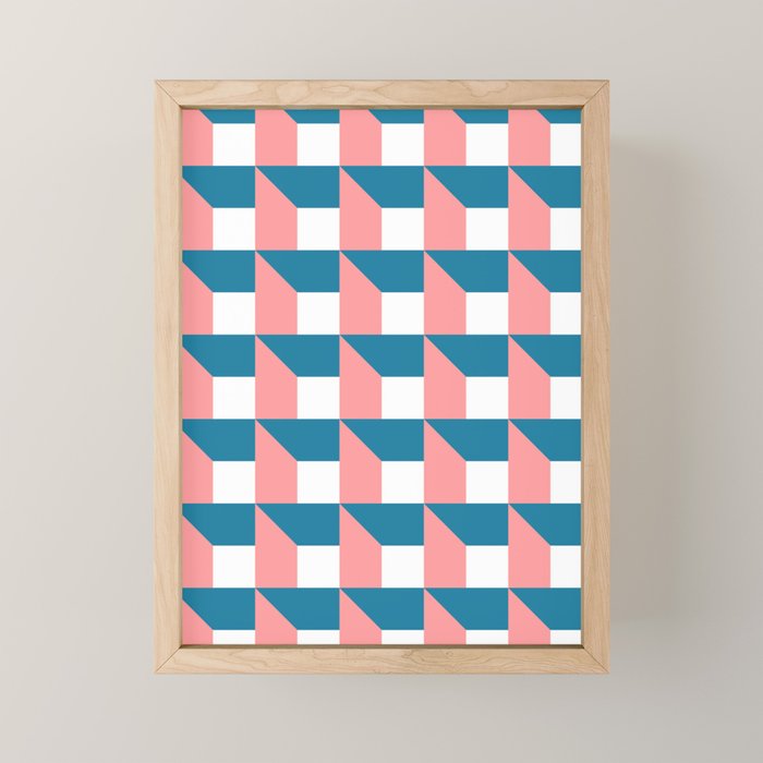 Modern Geometric 50 Mini Art Print Gallery Image 1