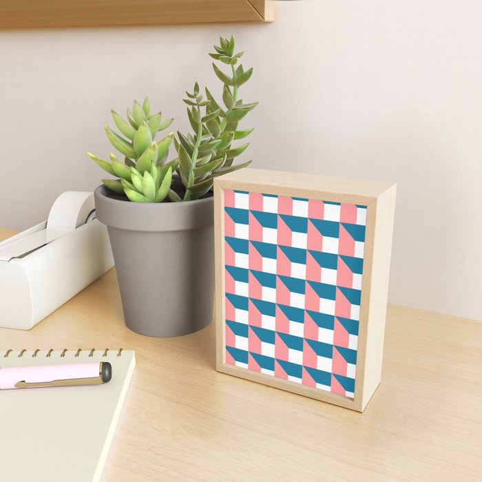 Modern Geometric 50 Mini Art Print Gallery Image 2