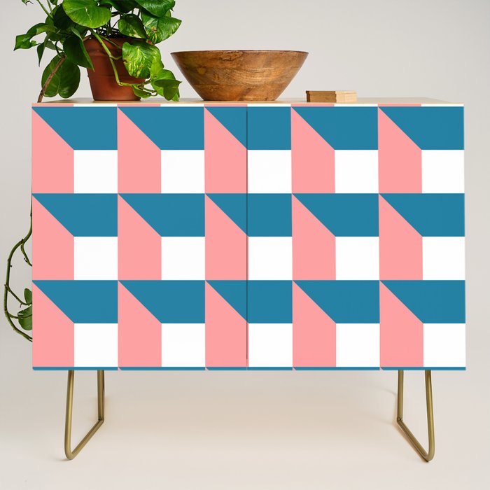 Modern Geometric 50 Credenza Gallery Image 1