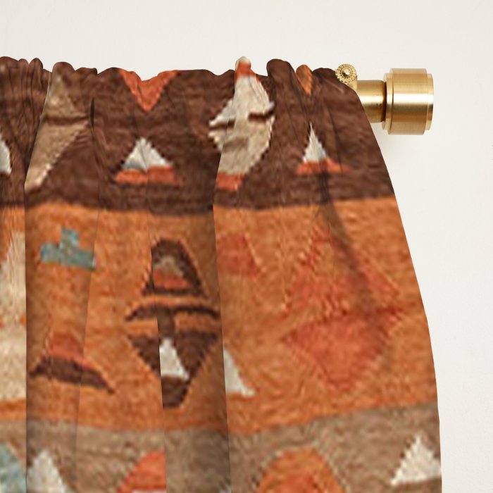 Heritage Traditional Moroccann Rug Design Window Curtain Gallery Image 2