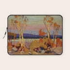 Tom Thomson Birches 1916 Canadian Landscape Artist Laptop Sleeve Gallery Image 1