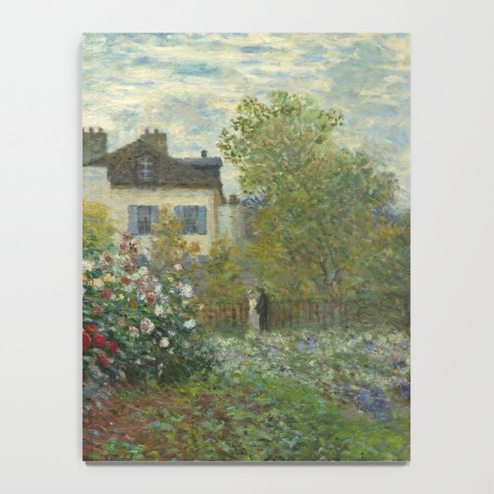 Claude Monet The Artist's Garden in Argenteuil, 1873 Notebook Gallery Image 4