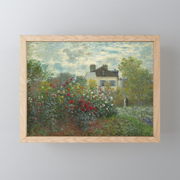 Claude Monet The Artist's Garden in Argenteuil, 1873 Mini Art Print Gallery Image 1