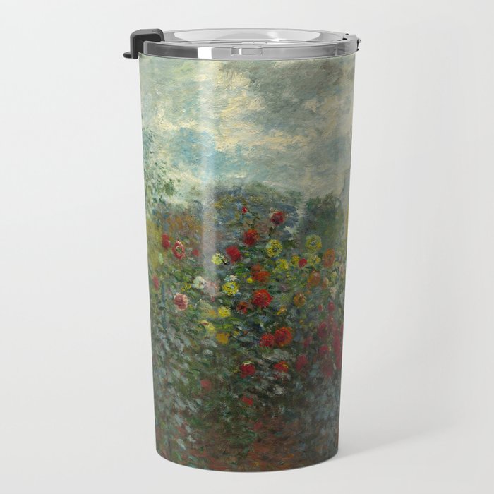 Claude Monet The Artist's Garden in Argenteuil, 1873 Travel Mug Gallery Image 3