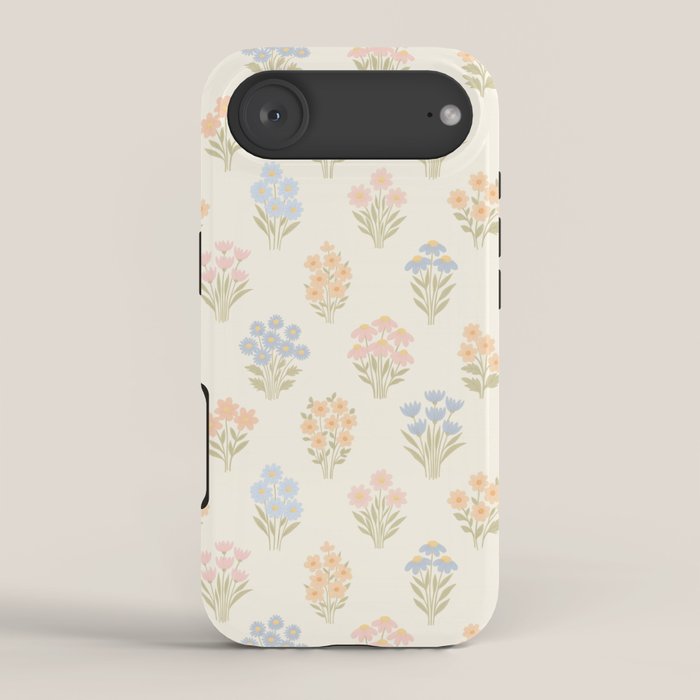 Pastel Wildflower Bouquets iPhone Case Gallery Image 2