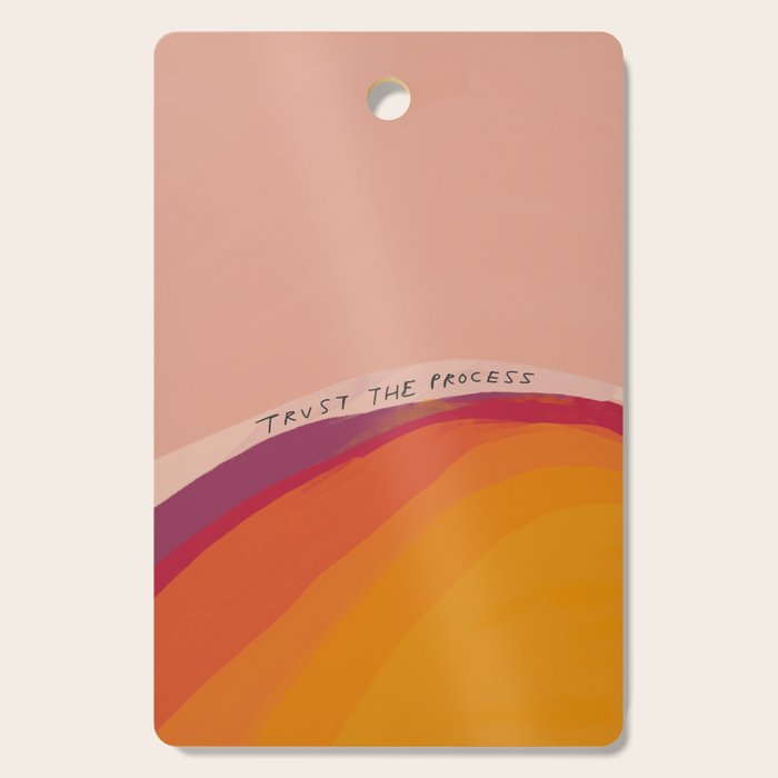 Trust The Process Cutting Board Gallery Image 1