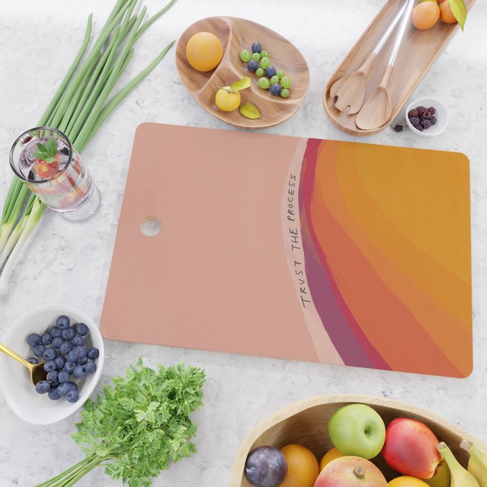Trust The Process Cutting Board Gallery Image 2