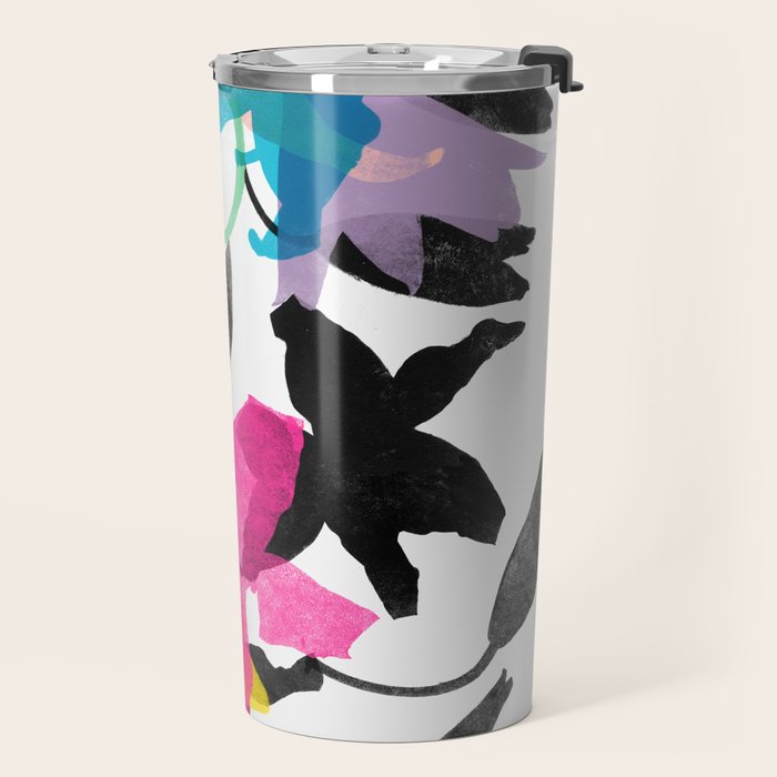 lily 1 sq Travel Mug Gallery Image 2