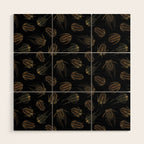 Trilobites - Marine Fossil Pattern Wood Wall Art Gallery Image 1