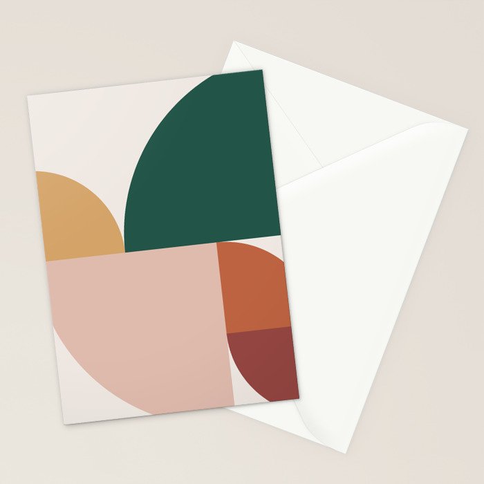 Abstract Geometric 11 Stationery Card Gallery Image 2