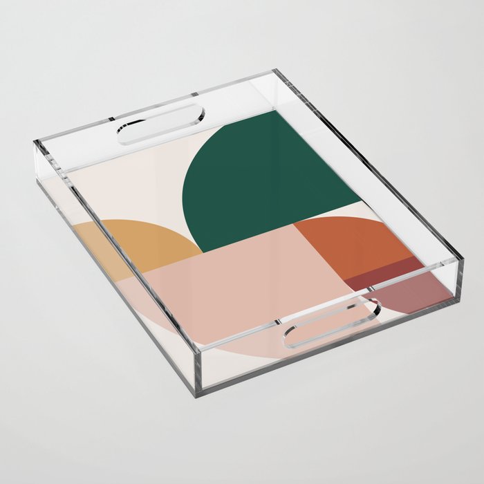 Abstract Geometric 11 Acrylic Tray Gallery Image 1