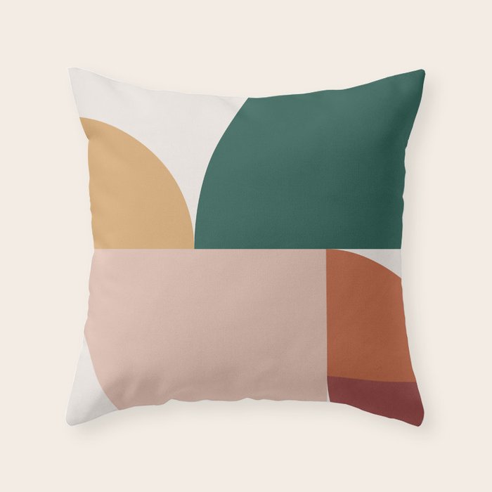 Abstract Geometric 11 Throw Pillow Gallery Image 6