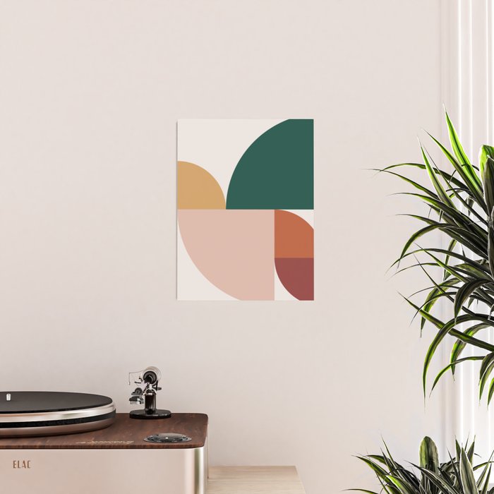 Abstract Geometric 11 Poster Gallery Image 2