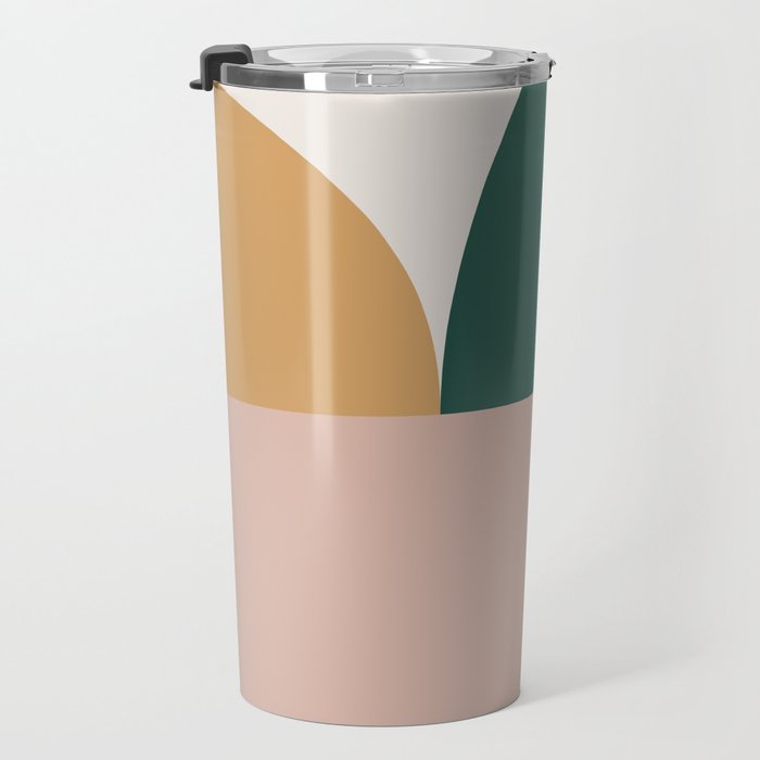 Abstract Geometric 11 Travel Mug Gallery Image 3