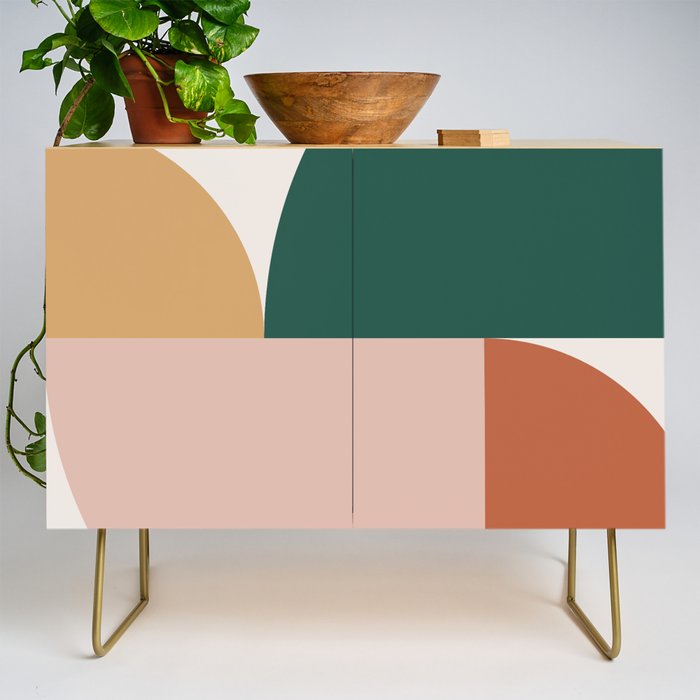 Abstract Geometric 11 Credenza Gallery Image 1