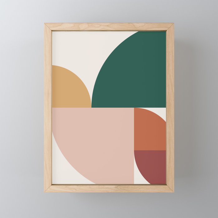 Abstract Geometric 11 Mini Art Print Gallery Image 1