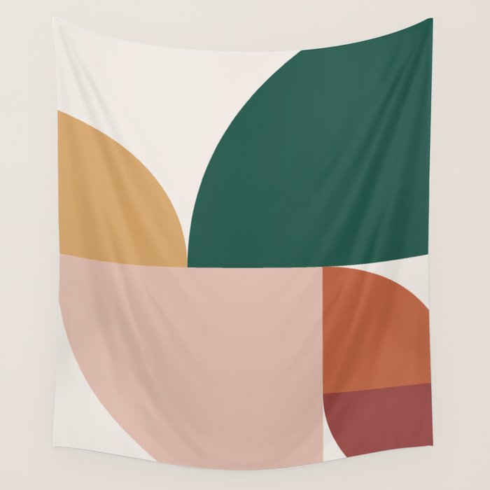 Abstract Geometric 11 Wall Tapestry Gallery Image 4