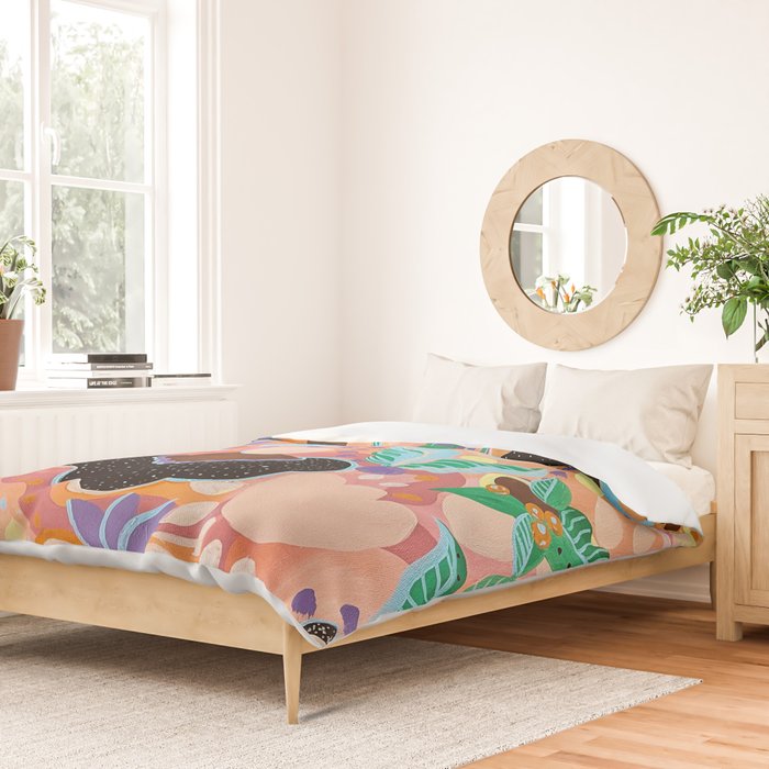 Loud Joy | Women Duvet Cover Gallery Image 2