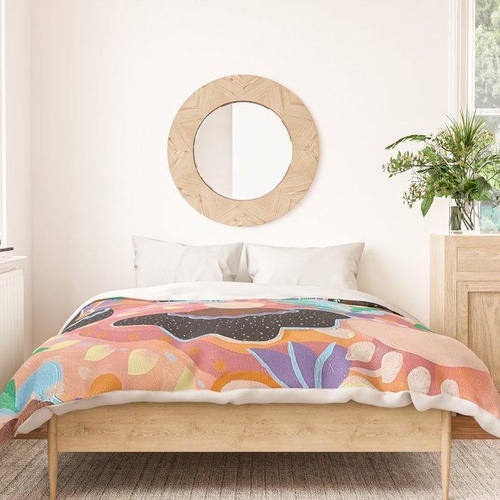 Loud Joy | Women Duvet Cover Gallery Image 3