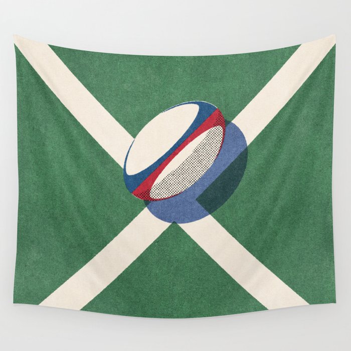 BALLS - Rugby - II Wall Tapestry Gallery Image 4