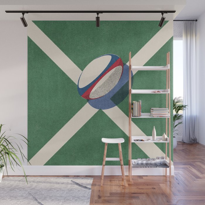 BALLS - Rugby - II Wall Mural Gallery Image 1