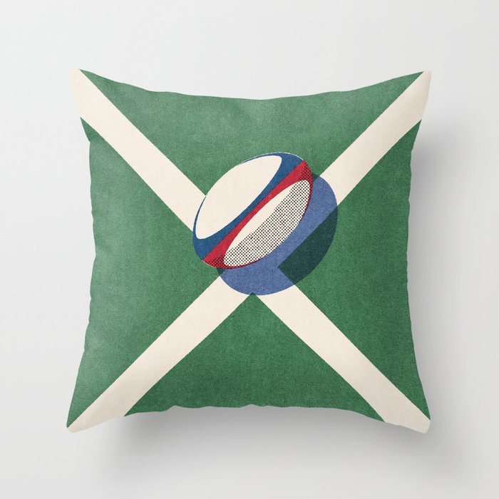 BALLS - Rugby - II Throw Pillow Gallery Image 6