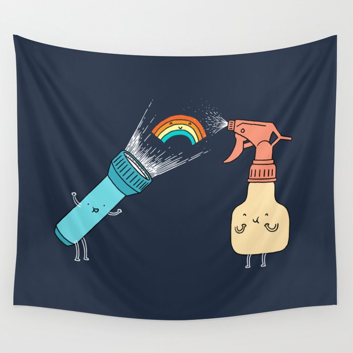 Together we make rainbow Wall Tapestry Gallery Image 4