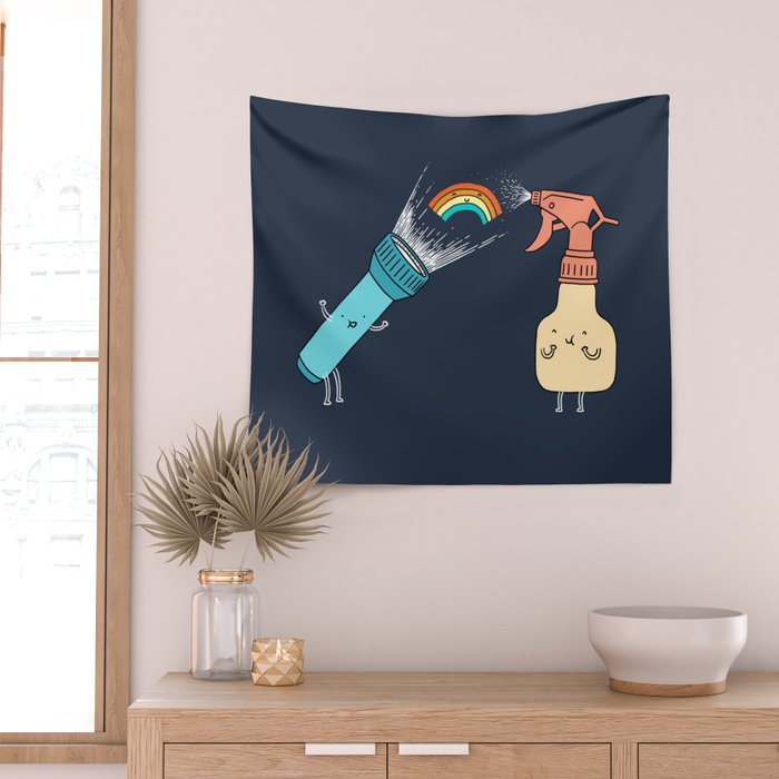 Together we make rainbow Wall Tapestry Gallery Image 2