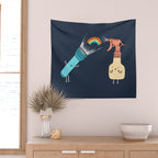Together we make rainbow Wall Tapestry Gallery Image 2