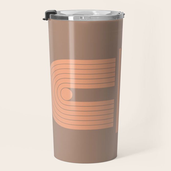 Abstraction_Balance_Round_Bohemian_Shape_Minimalism_001 Travel Mug Gallery Image 3