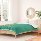 work hard be nice Duvet Cover Gallery Image 2