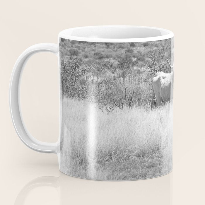 West Texas Longhorn Photography Coffee Mug Gallery Image 3