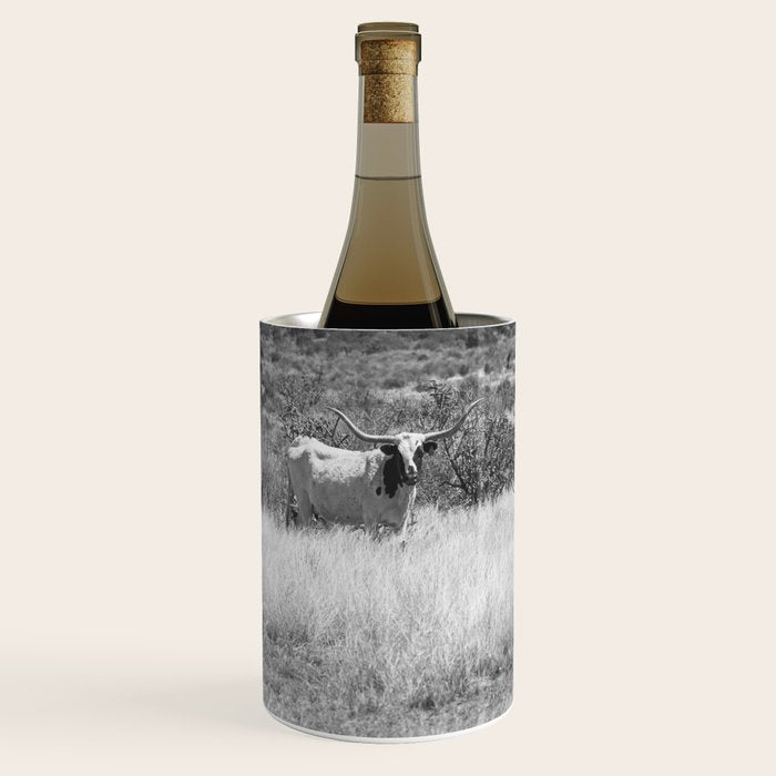 West Texas Longhorn Photography Wine Chiller Gallery Image 1